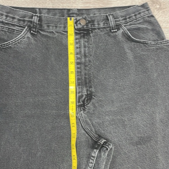 Vintage Gitano High Waisted Mom Jeans Black Wash Denim 18L - Picture 9 of 14
